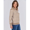image:imageANRABESS Sweaters for Women Long Sleeve Lightweight Fall OutfitsKhaki White