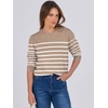 image:imageANRABESS Sweaters for Women Long Sleeve Lightweight Fall OutfitsKhaki White