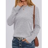 image:imageANRABESS Sweaters for Women Long Sleeve Lightweight Fall OutfitsLight Gray