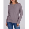 image:imageANRABESS Sweaters for Women Long Sleeve Lightweight Fall OutfitsNutmeg