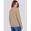 image:imageANRABESS Sweaters for Women Long Sleeve Lightweight Fall OutfitsWarm Khaki