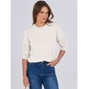 image:imageANRABESS Sweaters for Women Long Sleeve Lightweight Fall OutfitsWhite