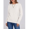 image:imageANRABESS Sweaters for Women Long Sleeve Lightweight Fall OutfitsWhite