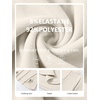 image:imageANRABESS Sweatshirt for Women Oversized Henley Tunic TopsBeige
