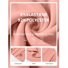 image:imageANRABESS Sweatshirt for Women Oversized Henley Tunic TopsCoral Pink