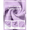 image:imageANRABESS Sweatshirt for Women Oversized Henley Tunic TopsLight Purple