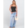 image:imageANRABESS Tank Tops for Women Summer Double Lined Sleeveless TopBlack
