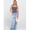 image:imageANRABESS Tank Tops for Women Summer Double Lined Sleeveless TopGrey