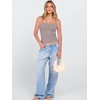 image:imageANRABESS Tank Tops for Women Summer Double Lined Sleeveless TopKhaki Pink