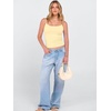 image:imageANRABESS Tank Tops for Women Summer Double Lined Sleeveless TopLemon