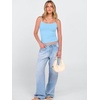 image:imageANRABESS Tank Tops for Women Summer Double Lined Sleeveless TopLight Blue