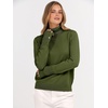 image:imageANRABESS Turtleneck Sweaters for Women Long Sleeve TopsArmy Green