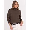 image:imageANRABESS Turtleneck Sweaters for Women Long Sleeve TopsChocola