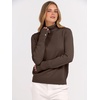 image:imageANRABESS Turtleneck Sweaters for Women Long Sleeve TopsChocola