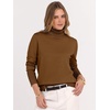 image:imageANRABESS Turtleneck Sweaters for Women Long Sleeve TopsDeep Caramel
