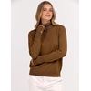 image:imageANRABESS Turtleneck Sweaters for Women Long Sleeve TopsDeep Caramel
