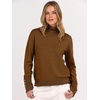 image:imageANRABESS Turtleneck Sweaters for Women Long Sleeve TopsDeep Caramel