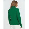 image:imageANRABESS Turtleneck Sweaters for Women Long Sleeve TopsGreen