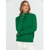 image:imageANRABESS Turtleneck Sweaters for Women Long Sleeve TopsGreen