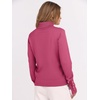 image:imageANRABESS Turtleneck Sweaters for Women Long Sleeve TopsHot Pink