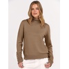 image:imageANRABESS Turtleneck Sweaters for Women Long Sleeve TopsLight Camel