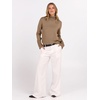 image:imageANRABESS Turtleneck Sweaters for Women Long Sleeve TopsLight Camel