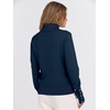 image:imageANRABESS Turtleneck Sweaters for Women Long Sleeve TopsNavy Blue