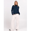 image:imageANRABESS Turtleneck Sweaters for Women Long Sleeve TopsNavy Blue