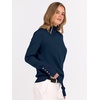 image:imageANRABESS Turtleneck Sweaters for Women Long Sleeve TopsNavy Blue