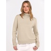 image:imageANRABESS Turtleneck Sweaters for Women Long Sleeve TopsParchment