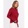 image:imageANRABESS Turtleneck Sweaters for Women Long Sleeve TopsRed