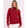 image:imageANRABESS Turtleneck Sweaters for Women Long Sleeve TopsRed