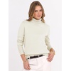 image:imageANRABESS Turtleneck Sweaters for Women Long Sleeve TopsWhite