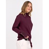 image:imageANRABESS Turtleneck Sweaters for Women Long Sleeve TopsWine Red