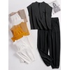 image:imageANRABESS Two Piece Sets for Women Lounge Airport OutfitsBlack
