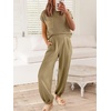 image:imageANRABESS Two Piece Sets for Women Lounge Airport OutfitsBrown