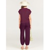 image:imageANRABESS Two Piece Sets for Women Lounge Airport OutfitsBurgundy