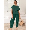 image:imageANRABESS Two Piece Sets for Women Lounge Airport OutfitsDark Green