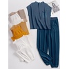 image:imageANRABESS Two Piece Sets for Women Lounge Airport OutfitsDeep Blue