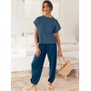 image:imageANRABESS Two Piece Sets for Women Lounge Airport OutfitsDeep Blue