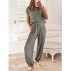 image:imageANRABESS Two Piece Sets for Women Lounge Airport OutfitsGrey