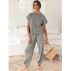 image:imageANRABESS Two Piece Sets for Women Lounge Airport OutfitsLight Grey