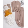 image:imageANRABESS Two Piece Sets for Women Lounge Airport OutfitsLight Pink
