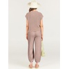 image:imageANRABESS Two Piece Sets for Women Lounge Airport OutfitsLight Pink