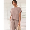 image:imageANRABESS Two Piece Sets for Women Lounge Airport OutfitsLight Pink