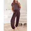 image:imageANRABESS Two Piece Sets for Women Lounge Airport OutfitsNutmeg