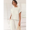 image:imageANRABESS Two Piece Sets for Women Lounge Airport OutfitsWhite