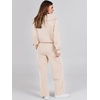 image:imageANRABESS Women 2 Piece Set Sweatsuits Lounge Fall OutfitsApricot