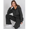 image:imageANRABESS Women 2 Piece Set Sweatsuits Lounge Fall OutfitsBlack