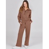 image:imageANRABESS Women 2 Piece Set Sweatsuits Lounge Fall OutfitsBurnt Brown